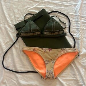 Triangl Bikini with matching waterproof storage bag